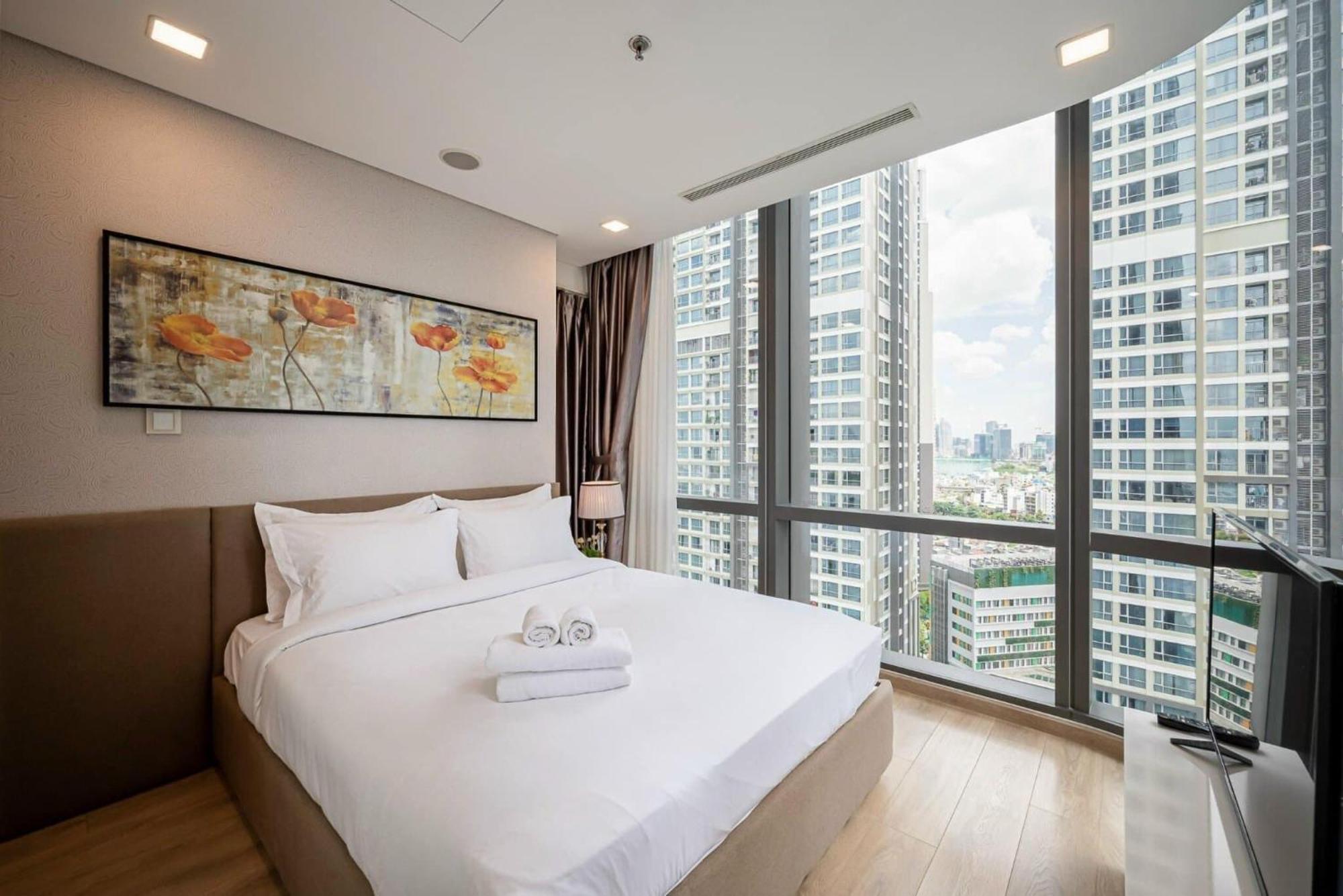 Sky Park Apartment - Vinhomes Central Park Ciudad Ho Chi Minh  Exterior foto