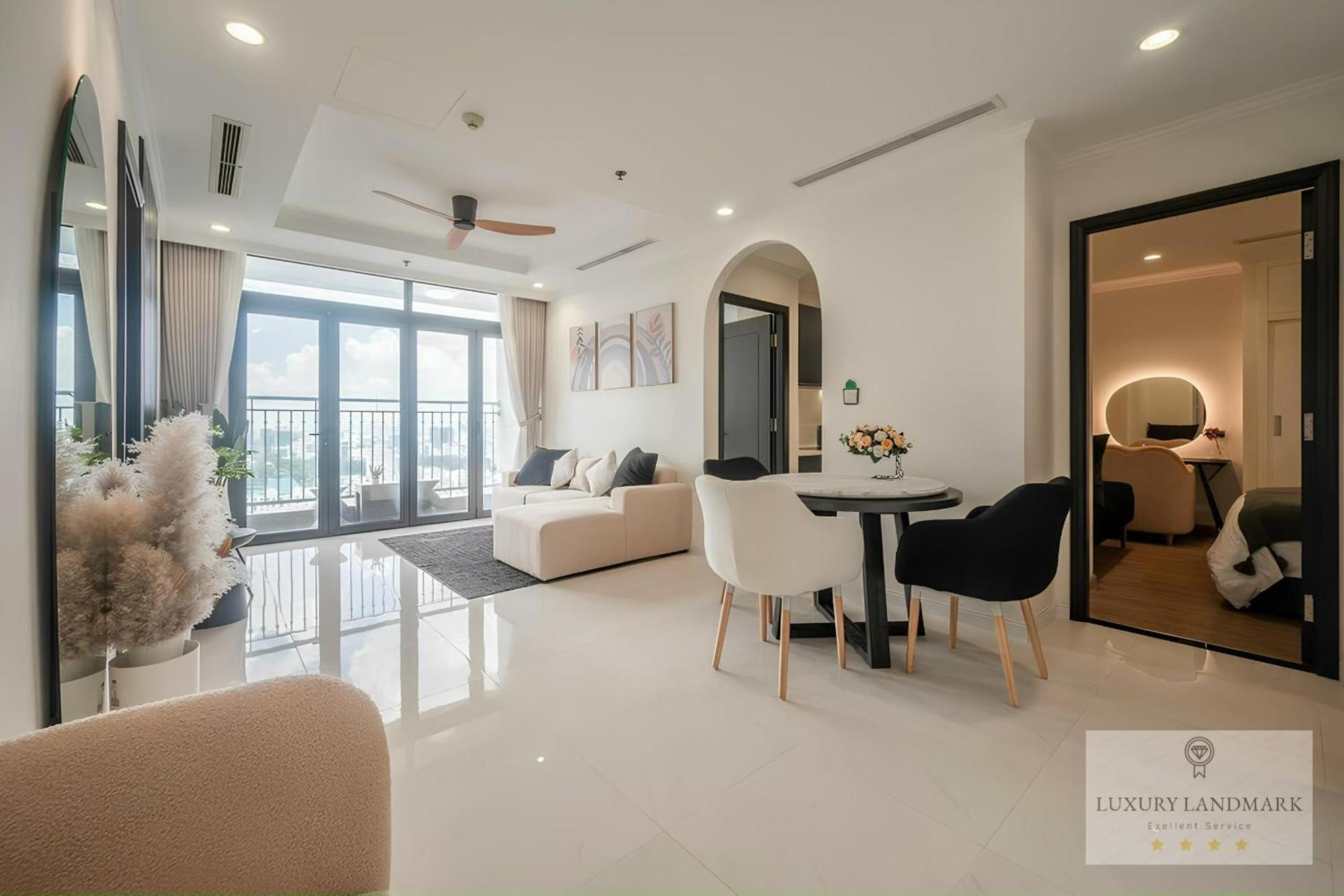 Sky Park Apartment - Vinhomes Central Park Ciudad Ho Chi Minh  Exterior foto